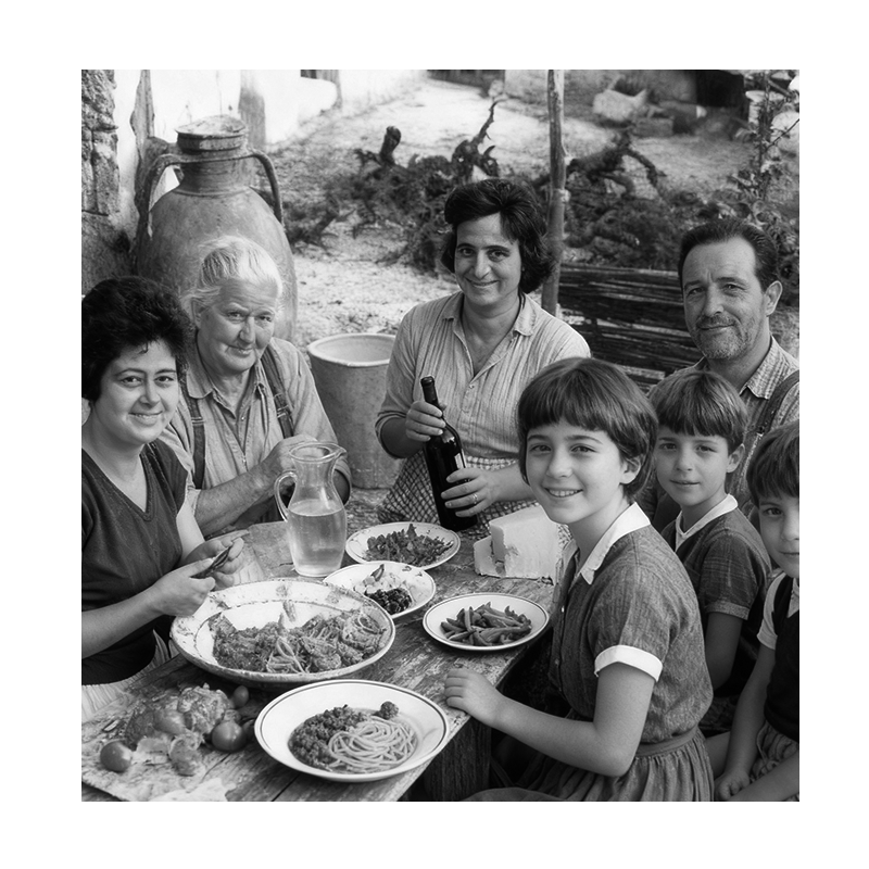 Pranzo di pasqua contadino